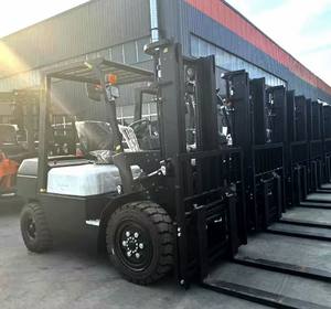 Montacargas Diésel de 6 Toneladas para Terreno Accidentado, Contrapesado, Elevación de 6 Metros, Horquillas de 1070 mm, 1 Año de Garantía, Construcción Robusta - Product Image 3