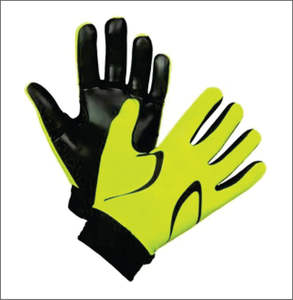 Guantes de espuma de látex cómodos con el mejor agarre Gaaa Gaelic Material de logotipo de diseño personalizado fabricado por Wego Industry - Product Image 1