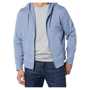 Sudadera con Capucha de Alta Calidad para Hombre, 100% Algodón, con Cremallera, Transpirable, Cómoda, Ropa de Invierno, Sudadera con Capucha Completa con Cremallera - Product Image 4