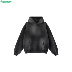 เสื้อฮู้ดดี้คุณภาพสูง ผ้าฝ้าย 100% 450 GSM หนานุ่ม อุ่นสบาย เป็นมิตรกับสิ่งแวดล้อม ระบายอากาศได้ดี ทรงปกติ แฟชั่นทันสมัย สำหรับฤดูหนาว - Product Image 1