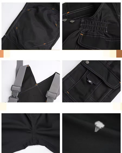 Vêtements de travail unisexe bavoirs de pluie haute visibilité combinaisons de pluie confortables pour tous les sexes vêtements de sécurité - Product Image 4