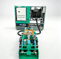 Robot de dragage tout-terrain avec caméra, éclairage et moteur, garantie 1 an, machine de nettoyage et d'aspiration des sédiments des eaux usées municipales