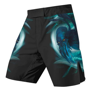 Custom Design Stylish MMA Boxing High Quality Muay Thai Board <b>Shorts</b> Quick Dry Breathable Elastic Waist OEM Service <b>Men</b> - Product Image 1