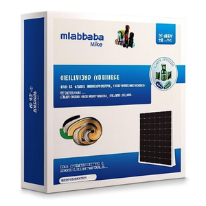 Panneau solaire monocristallin noir Meike 420W de type N avec couvercle avant en verre - Product Image 2