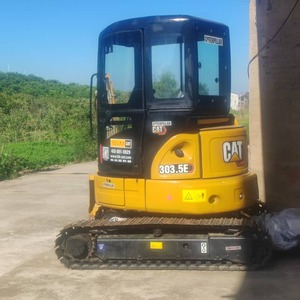 Mini-excavatrice sur chenilles en caoutchouc de 40 tonnes 303.5E CR d'occasion avec moteur et pompe hydraulique d'origine en excellent état, prête à la vente - Product Image 1