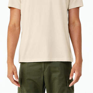 T-shirt élégant pour homme 100% coton personnalisable avec votre propre logo Coupe régulière Décontracté Manches courtes Écologique Respirant Séchage rapide - Product Image 6