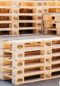 Epal Standard Pine Palette en bois massif Planche à cartes en bois 1200*800 Euro Palette Lituanie - Product Image 6