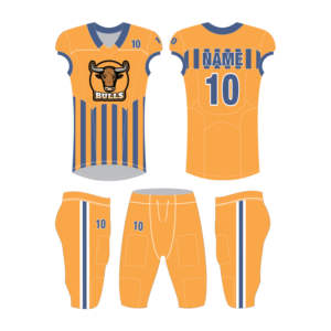 Uniforme de Fútbol Americano de Tela Elástica de Secado Rápido, Transpirable y Absorbente de Humedad de Poliéster, para Adultos y Jóvenes - Product Image 1