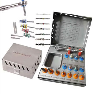 Kit de Brocas Quirúrgicas Dentales Reutilizables Manuales de Acero Inoxidable Puro de Alta Calidad Hechas a Medida con Trinquete - Product Image 2