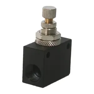 Válvula de Control de Velocidad Neumática Manual ASC KLA Tipo Línea para Gas OEM Personalizable - Product Image 1