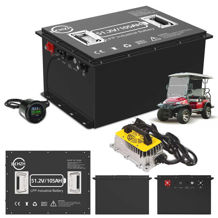 48V Baterai Lifepo4 Golf Cart Lithium Battery Pack 36V 48V 60V 72V 50Ah ...