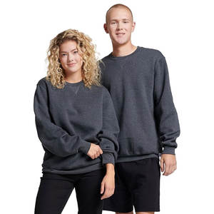 Adult US Size Cotton/Polyester Blend Crewneck <b>Sweatshirt</b> <b>Grey</b> - Product Image 1