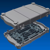 Caja de Distribución de Fibra Óptica para Interiores FOS-42AA FTTH FTTX, Terminal de Empalme con Capacidad para hasta 32 Empalmes