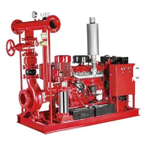 ระบบปั๊มดับเพลิงมาตรฐาน NFPA 20 รุ่น PDJ พร้อมเครื่องยนต์ดีเซลและปั๊มจ๊อกกี้ แบบไม่มีระบบ FM สำหรับขาย - Product Image 1