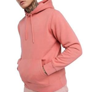 Sweat à capuche d'hiver respirant en molleton de coton/bambou/polyester de qualité supérieure, épais et surdimensionné, pour hommes - Product Image 1