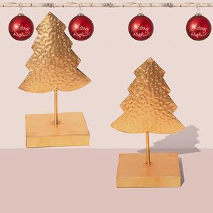 Arbre de Noël en métal de haute qualité avec dessus de table en bois pour la décoration de Noël à bas prix avec personnalisation - Product Image 5