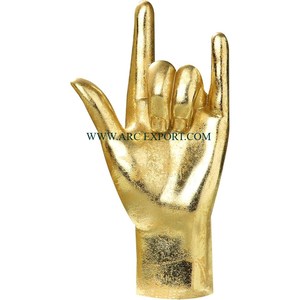 Gold Shiny Polished Attractive Sculpture Home Tabletop Decorative Object Sculpture Minimalist Design Gifting Sculpture Supply - Product Image 5