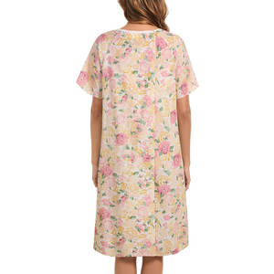 Uniforme médical unisexe confortable en polyester/coton tricoté, blouses médicales de haute qualité pour patients - Product Image 2