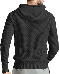 Sweat-shirt d'hiver personnalisé en polaire teint en couleur unie pour hommes Sweat à capuche à manches longues à séchage rapide Fabriqué au Pakistan Service OEM - Product Image 2