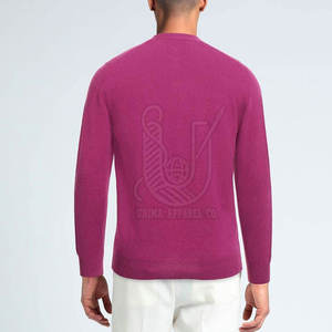 เสื้อคาร์ดิแกนผู้ชายแฟชั่น ทรงเข้ารูป ผ้าถัก ระบายอากาศดี ปักโลโก้ด้านหน้า ติดกระดุม สำหรับฤดูใบไม้ร่วงและฤดูหนาว ผลิตในปากีสถาน - Product Image 2