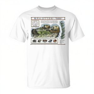 เสื้อยืดวินเทจลายหมีน้ำทะเลอย่างเป็นทางการสำหรับผู้หญิง สไตล์วินเทจเพื่อการส่งเสริมการขาย - Product Image 2