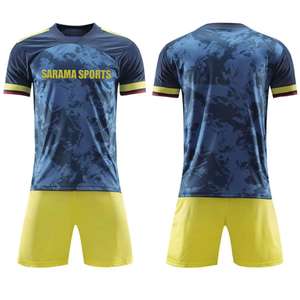 Uniforme de Fútbol de Primera Calidad en Oferta del Fabricante, Uniforme Deportivo Personalizado, Conjuntos de Camisetas de Fútbol con Cuello - Product Image 1