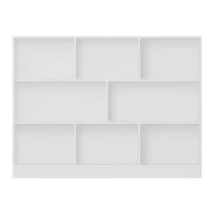 KS68241 Modern Children's <b>Bookshelf</b> 110x26x110cm Rubber Wood and Plastic Standing Type for Living Room or Office - Product Image 6
