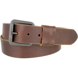 Cinturón de Cuero Vacuno para Hombre, Casual, Duradero, Impermeable, Ecológico, de Alta Calidad, con Hebilla de Acero y Logotipo Personalizado - Product Image 3