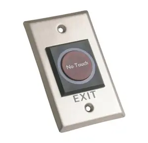 12V Stainless steel No-touch Infrared Sensor door release switch with LED indicator