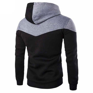 Sweat à capuche doux en coton mélangé pour hommes avec des prix compétitifs personnalisés à bas prix rudiments du prix de gros pull à capuche pour hommes - Product Image 2