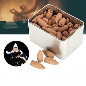 Wholesale Natural Agarwood <b>Cones</b> Relaxing Oud Scent Meditation <b>Incense</b> OEM ODM - Product Image 5