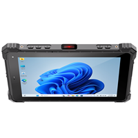 Tablet Tangguh 10.1 inci Win I7 16G 256G SSD 5G Win11 Tablet Win IP68 Kustom 5G LTE Pemindai RTK