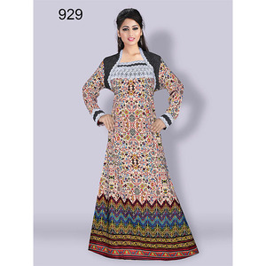 Handmade Pure Cotton Jalabiya <b>Kaftan</b> Dress for Women – Moroccan Style Long Maxi Dress Direct from India Manufacturer & Supplier - Product Image 2