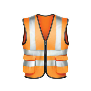 Vestes de sécurité réfléchissantes unisexes, fabrication en gros, vestes haute Vis personnalisées pour la sécurité au travail de Construction - Product Image 1