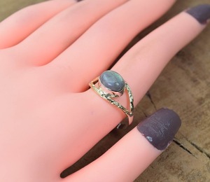 Boho Style 925 Sterling Silver <b>Labradorite</b> Gemstone <b>Ring</b> Jewelry Handmade Silver <b>Ring</b> Jewelry For Women Wedding Gift For Her - Product Image 2