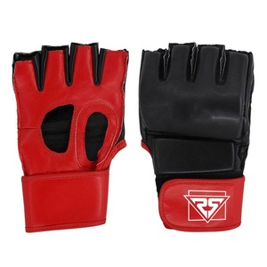 Professional MMA Fighting Leather <b>Gloves</b> Heavy Duty MMA <b>gloves</b> Custom Training Boxing <b>Gloves</b> - Product Image 1
