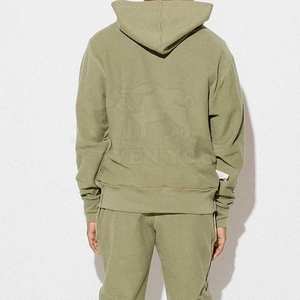 Sudadera con capucha reversible de corte regular con cremallera, tejido de punto sólido y acogedor, costuras duraderas para usar en capas, colección de invierno, informal - Product Image 2