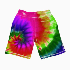 Nouveau design d'été élégant Tie Dye Short Street Wear Poche arrière Ceinture élastique Tie Dye Shorts pour hommes - Product Image 2
