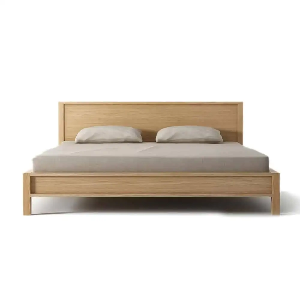 A buon mercato solido teak legno struttura del letto mobili liberty solido teak legno letto per interni camera da letto mobili