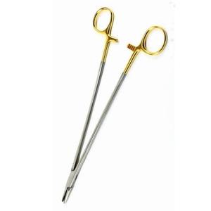 Suministro directo de fábrica, portaagujas de acero inoxidable, portaagujas dentales, fórceps quirúrgicos para uso médico - Product Image 4