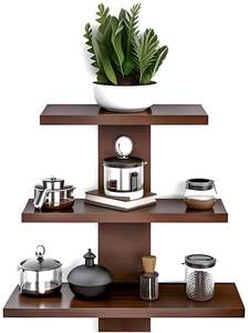 Wholesale Supplier Wall Decor Wall Shelves <b>Home</b> Items Living Room and Bedroom Mount Wooden Shelf - Product Image 2