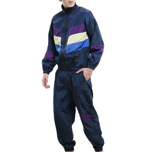 Survêtements pour hommes en polyester et nylon légers et imperméables avec logo personnalisé, coupe-vent en nylon pour l'extérieur - Product Image 1