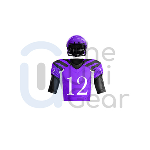2025 Top vente hommes Football américain uniforme haute qualité à manches courtes sport T-Shirts ensemble Style équipe joueur Football Kits - Product Image 2