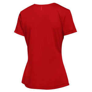 Calidad a granel fabricante superior verano mujeres camisetas gran oferta personalizada en blanco liso Slim Fit mujeres camiseta - Product Image 2