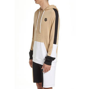 Sweat à capuche surdimensionné pour hommes avec manches longues à la mode Street Wear Printemps Hiver Techniques de teinture unie Meilleur matériau Col à capuche - Product Image 4
