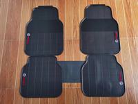 Tapis de sol de voiture de luxe rouge course en gros, ensemble complet, PVC imperméable, ensemble de tapis de voiture