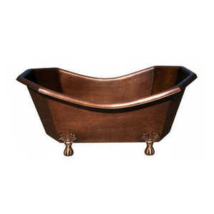 Bañera de Cobre Vintage de Tamaño Completo, Diseño Elegante, Exportadores de Bañeras de Metal Modernas de Cobre Puro a Bajo Precio - Product Image 3