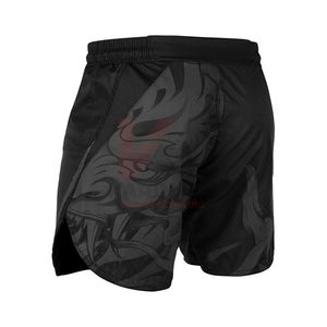 Pantalones Cortos de Boxeo Muay Thai para Hombre, Ligeros, de Poliéster, para Gimnasio, Deportes, Artes Marciales, Kickboxing y Entrenamiento de MMA, Precio al por Mayor - Product Image 3