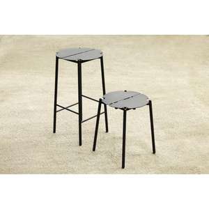 Tabouret en métal industriel avec design élégant et cadre robuste parfait pour les sièges de café ou de restaurant - Product Image 5