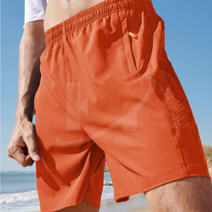Shorts de sport pour hommes de haute qualité, best-sellers, 100% polyester, respirants, séchage rapide, taille haute, cordon de serrage, poches, usage décontracté - Product Image 5